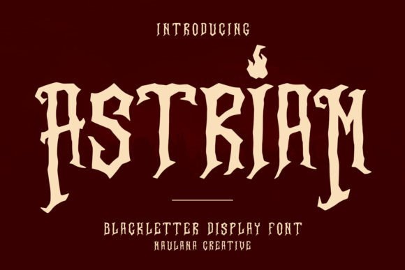 Astriam: Bold Blackletter for Impactful Campaigns