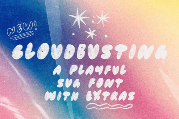 Cloudbusting: A Playful Font for Web Design