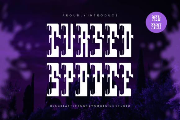 Cursed Spooce: A Bold Font for Business