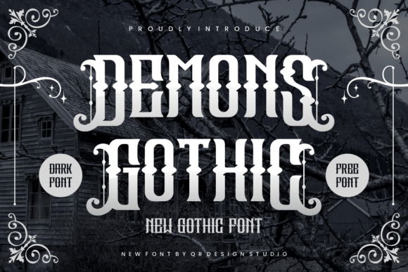 Demons Gothic: Bold Typography for Impact