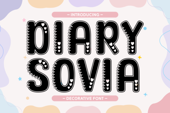 Diary Sovia: A Decorative Font for Creative Projects