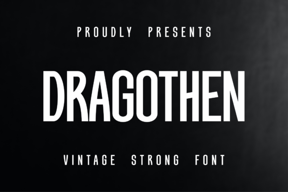 Dragothen: A Bold Font for Competitive Design