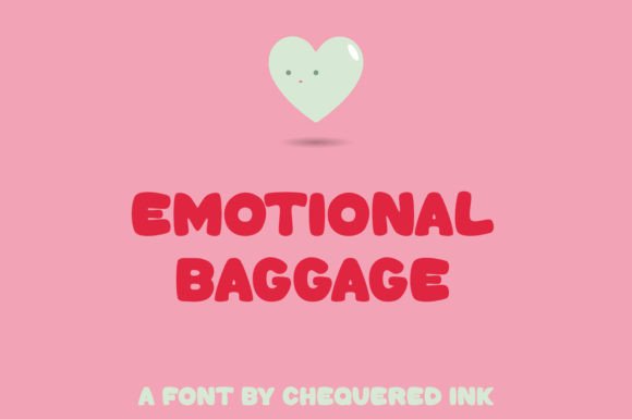 Emotional Baggage: A Whimsical Font for Creative Brands