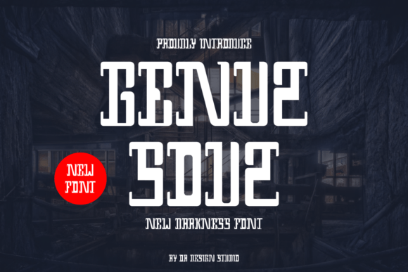 Genuz Souz: Bold Blackletter for Web Design