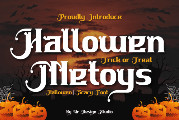 Hallowen Metoys: A Bold Font for Impactful Campaigns