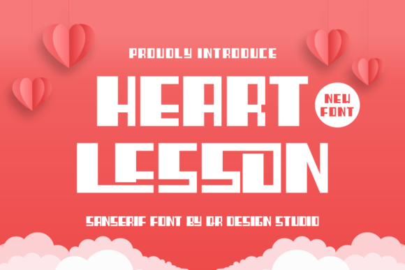 Heart Lesson Font Review