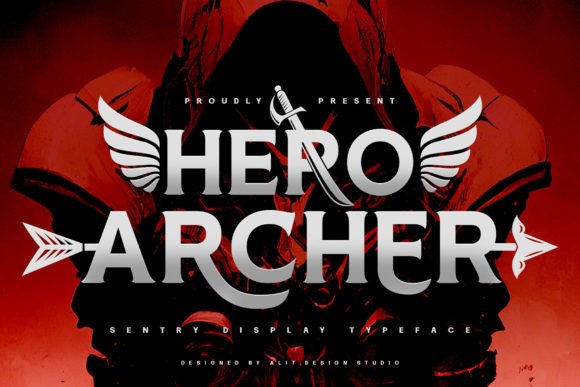 Hero Archer Font for Bold Campaigns