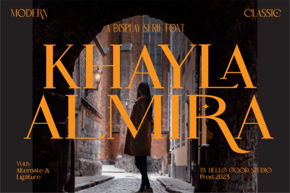 Khayla Almira: A Stylish Serif Font