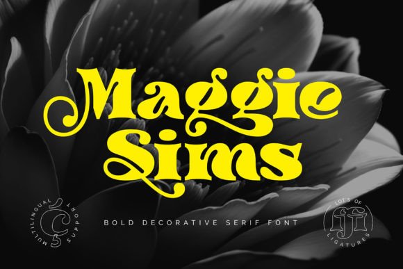 Maggie Sims: Bold Serif for Impactful Campaigns