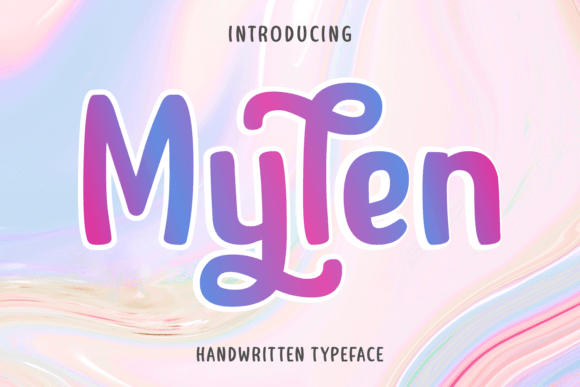Mylen: A Script Font for Real-World Design