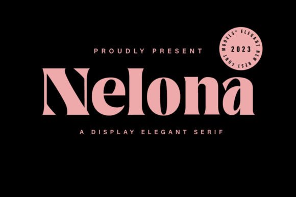Nelona: A Bold Serif Font for Campaigns