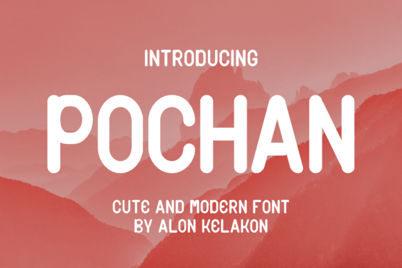 Pochan: A Bold Sans Serif Font