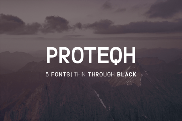 Proteqh: A Sans Serif for Creative Projects