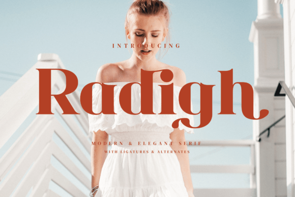 Radigh: A Bold Serif for Elegant Design