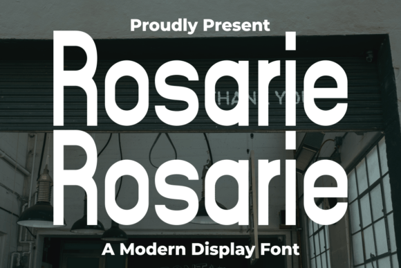 Rosarie: A Bold Font for Creative Makers