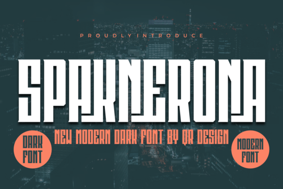 Spaknerona: A Bold Serif for Branding
