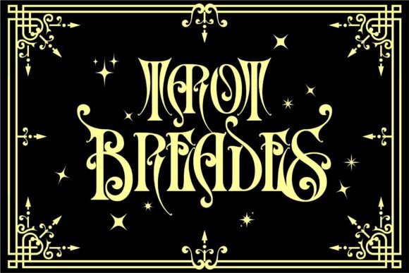 Tarot Breades Font for Bold Design
